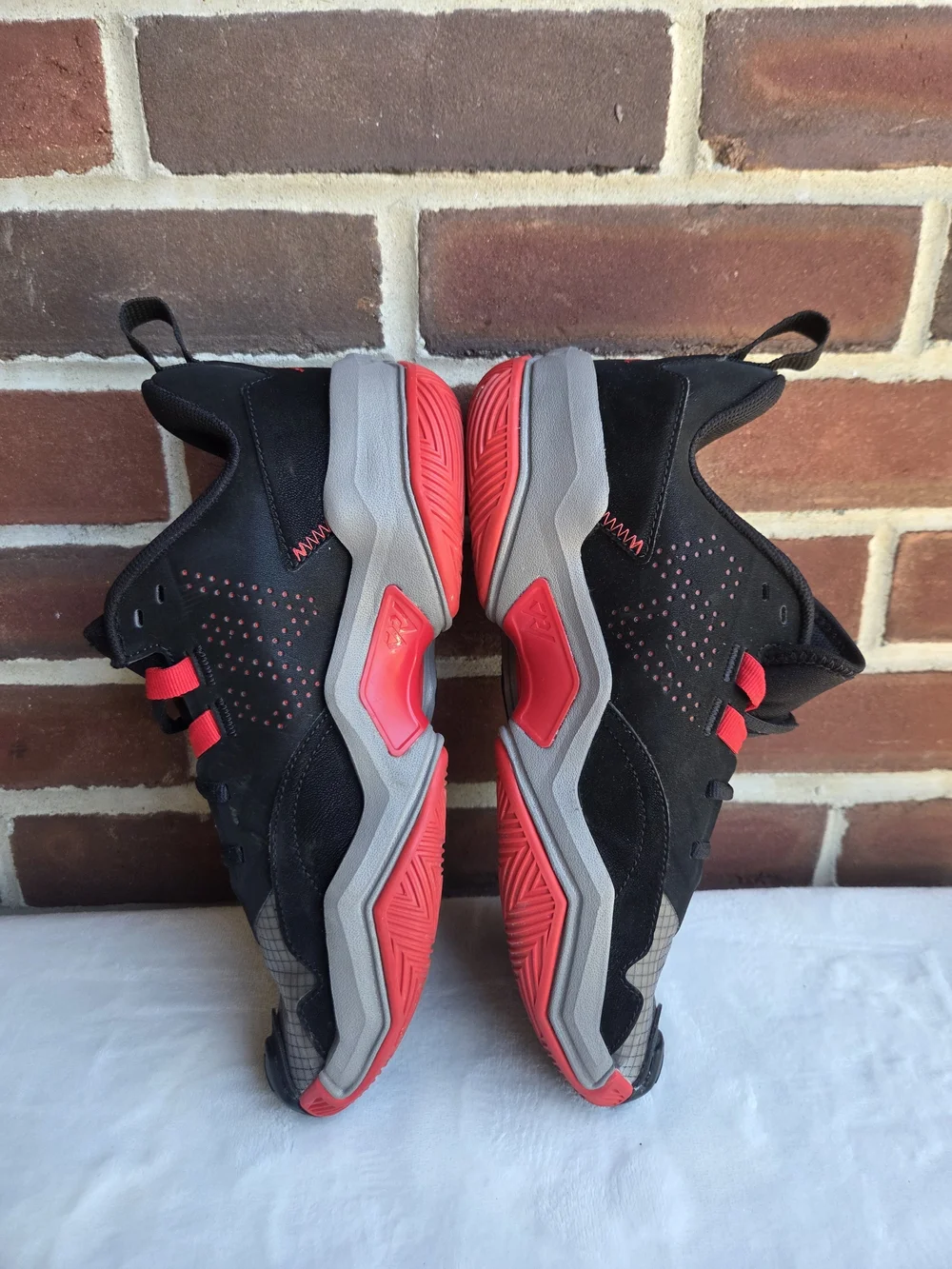 Jordan One Take 4 Bred Men’s 7.5 Black Red Grey Basketball Shoes DO7193-061
